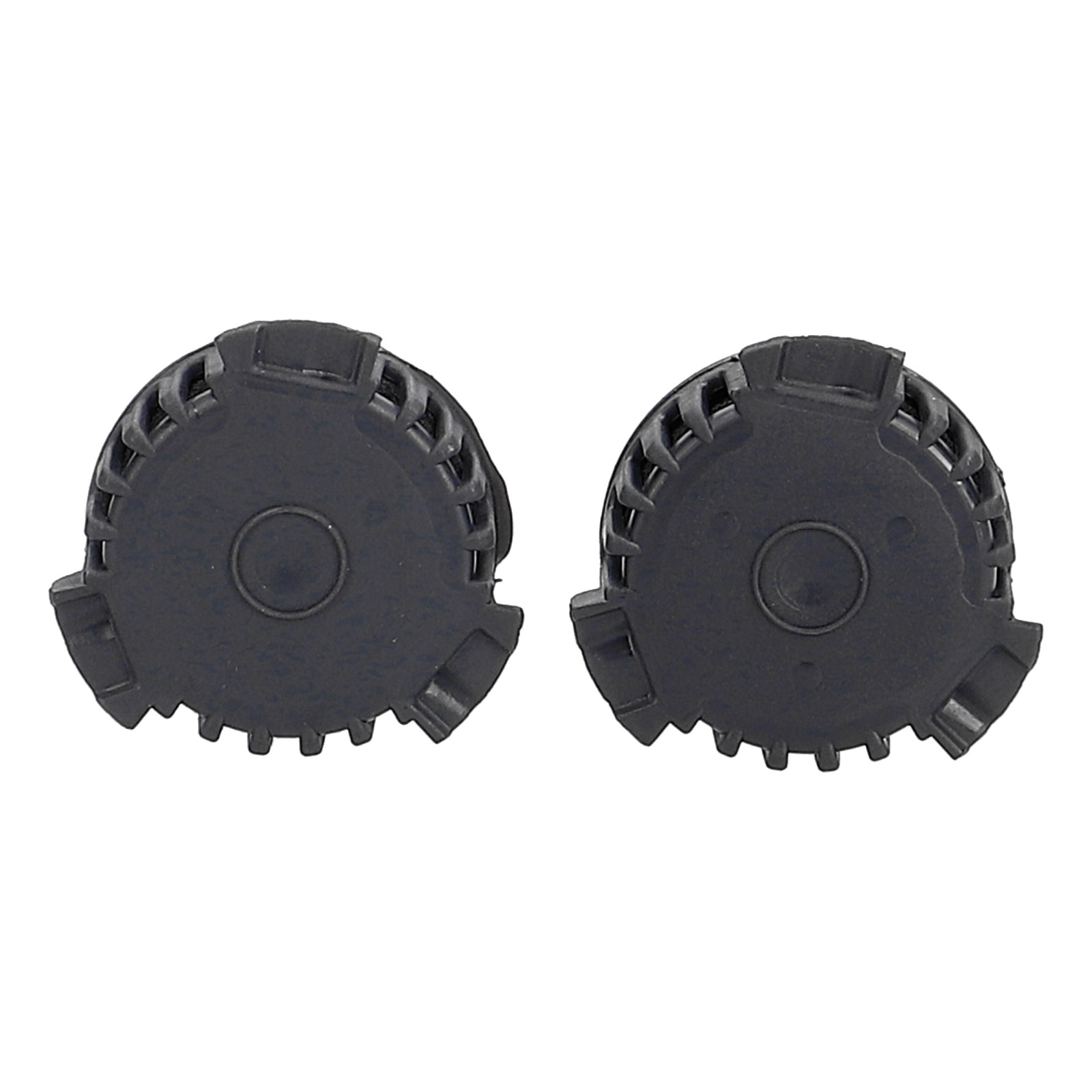 Kohlefilter Set 45mmØ passend für Miele 10806820 BLUPARTS in KühlGefrierKombination 2Stk