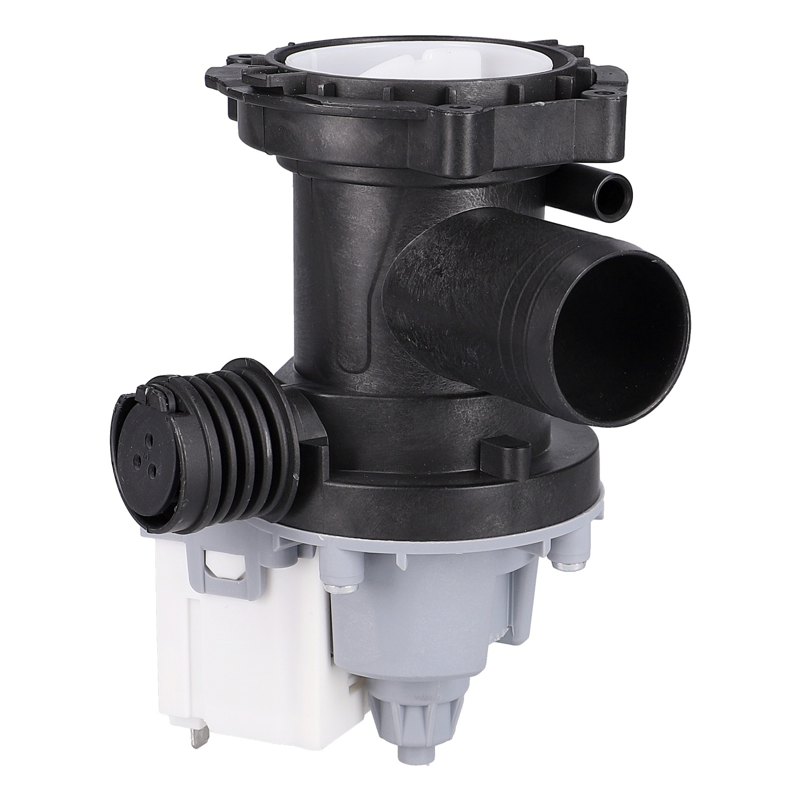 Ablaufpumpe mit Kopf Sieb passend für Bauknecht C00855480 Askoll BLUPARTS für Waschmaschine