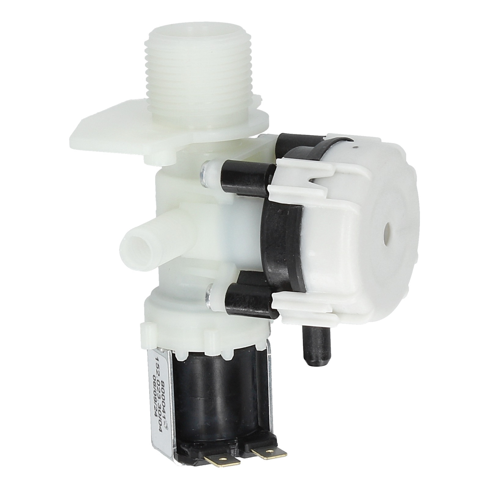 Magnetventil 1-fach 90° 11,0mmØ wie Electrolux 1520233006 für Geschirrspüler